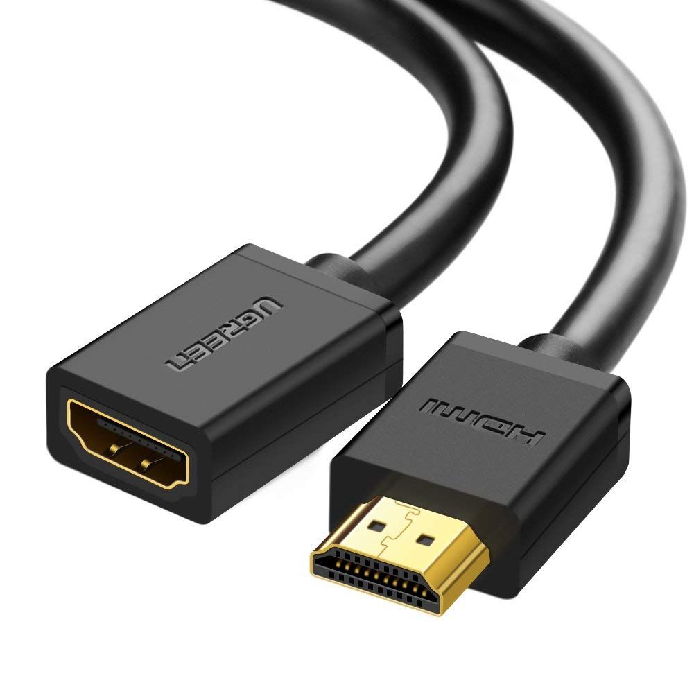 Ugreen - Câble HDMI avec Ethernet - HDMI mâle pour HDMI femelle - 1 m - support 4K