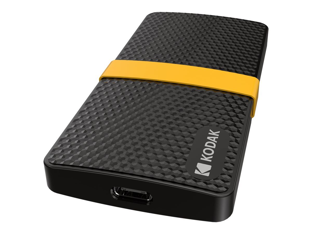 Kodak X200 - SSD - 512 Go - externe (portable) - USB 3.1 Gen 2 (USB-C connecteur)