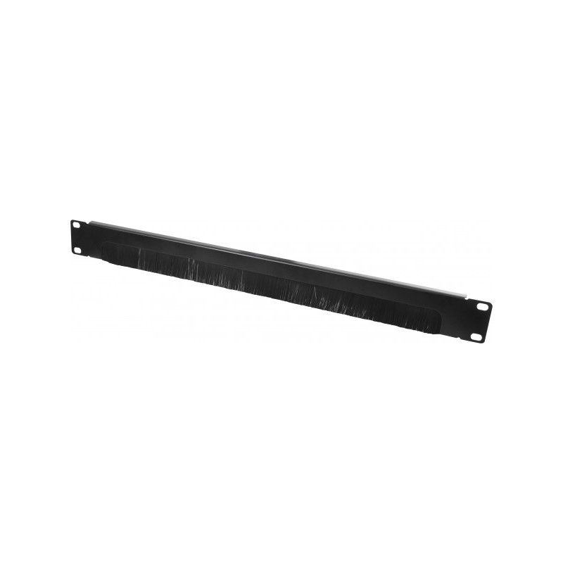 Panneau passe câbles demi brosse