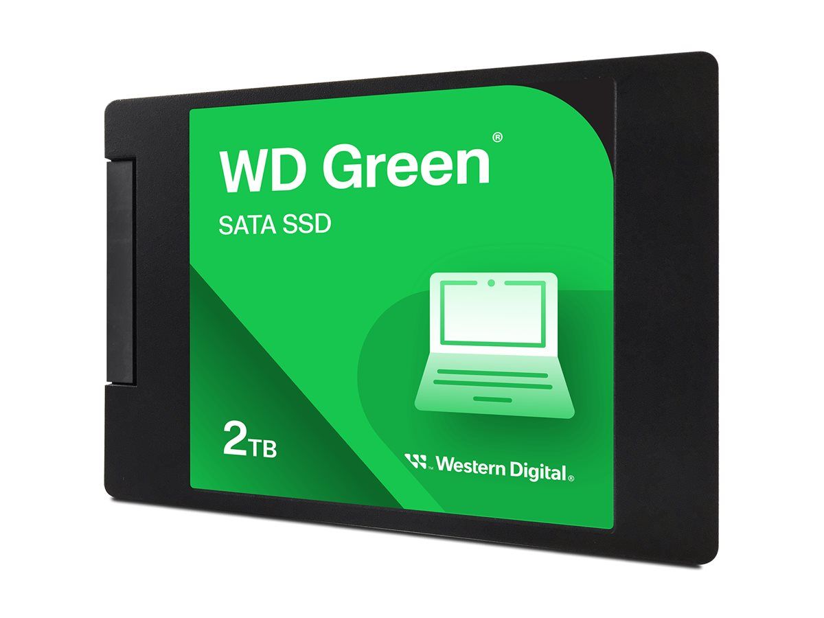 WD Green WDS200T2G0A-00CMW0 - SSD - 2 To - interne - 2.5" - SATA 6Gb/s