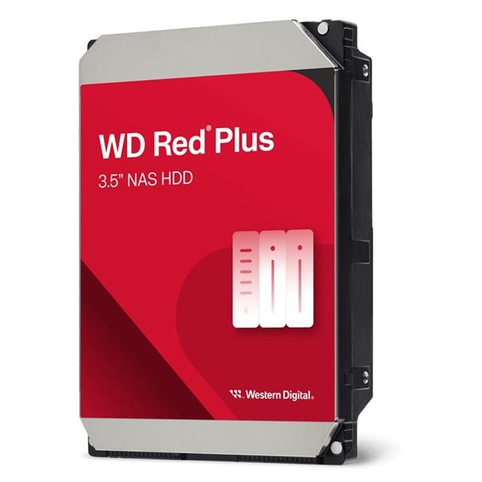 WD Red Plus WD100EFGX - 10TB Internal Hard Drive - 3.5" SATA 6Gb/s - 7200 RPM - 512MB Buffer