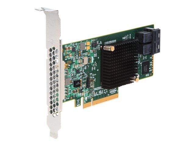 Intel RAID Controller RS3WC080 - Contrôleur de stockage (RAID) - 8 Canal - SATA 6Gb/s / SAS 12Gb/s - profil bas - RAID 0, 1, 5, 10, 50 - PCIe 3.0 x8