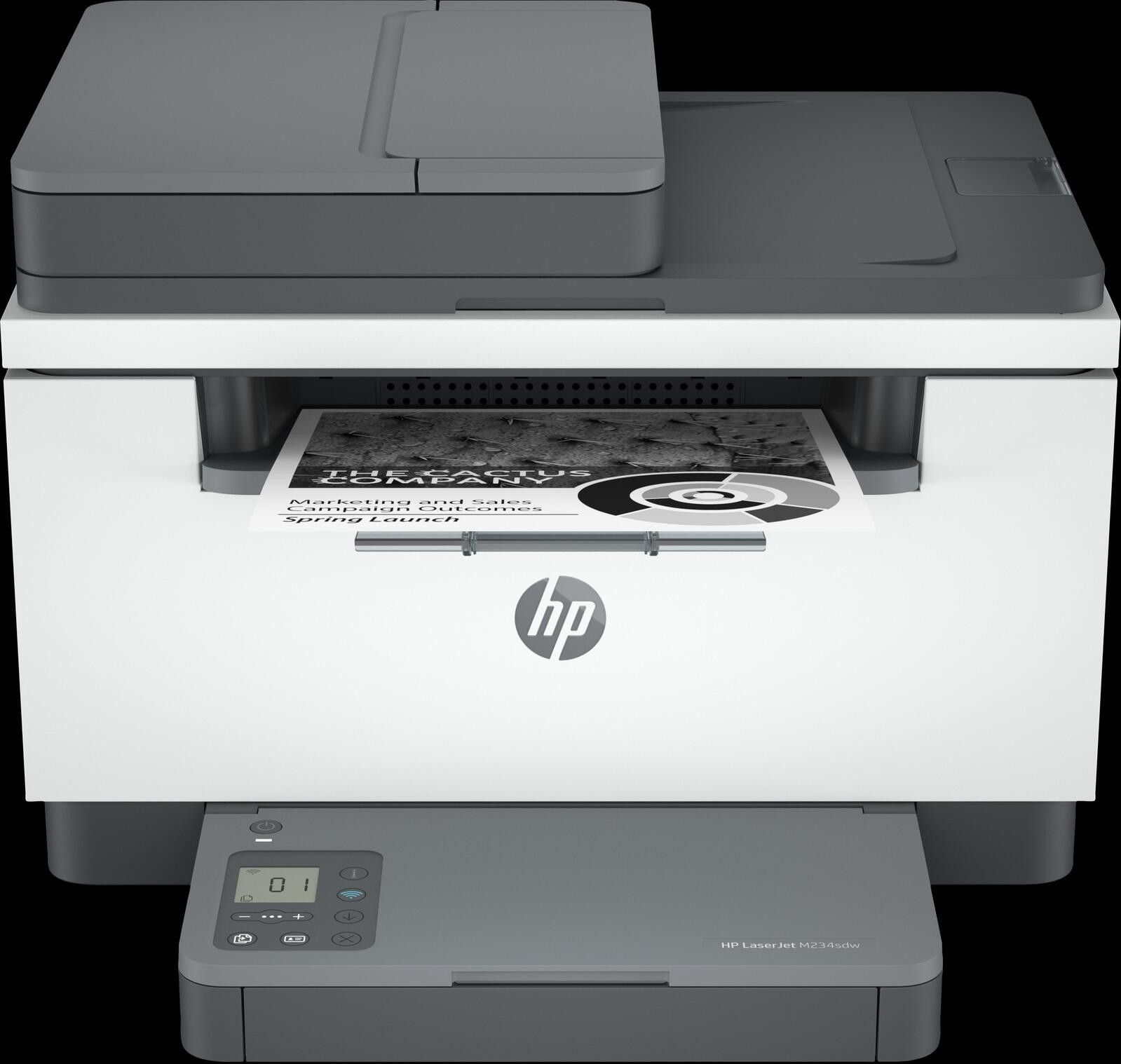 HP LaserJet M234sdw multifonctions imprimante laser 9YG05F (A4, 3-in1, Drucken, Kopieren, Scannen, USB, LAN, Bluetooth)