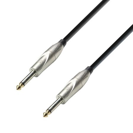 Adam Hall - K3IPP0600 - Câble Instrument Jack 6,35 mm mono vers Jack 6,35 mm mono - 6.00 m