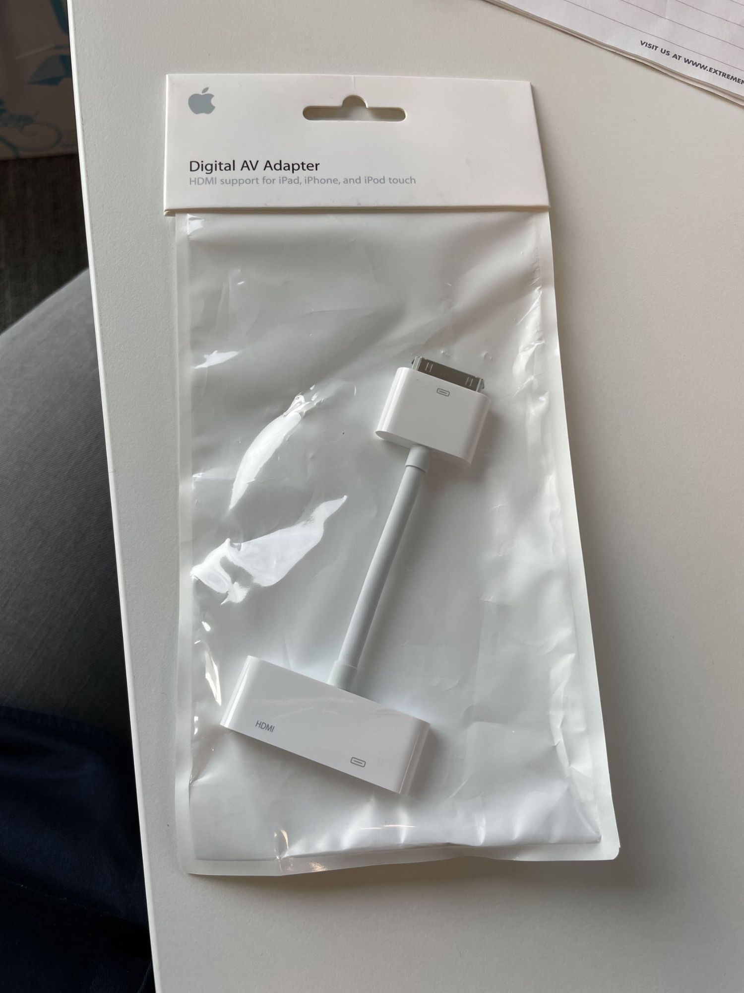 Apple Digital AV Adapter - Adaptateur HDMI - Apple Dock mâle pour Apple Dock, HDMI femelle
