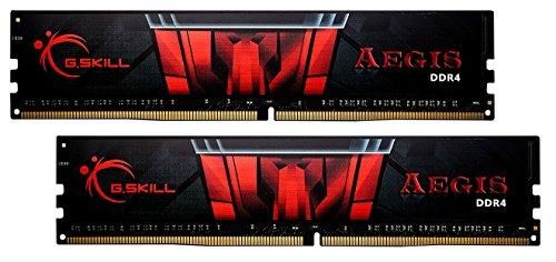 G.Skill Mémoire RAM Mémoire PC Aegis 16 Go (2 x 8 Go) DDR4 3000 MHz CL16 Kit Dual Channel 2 barrettes de RAM DDR4 PC424000 F43000C16D16GISB