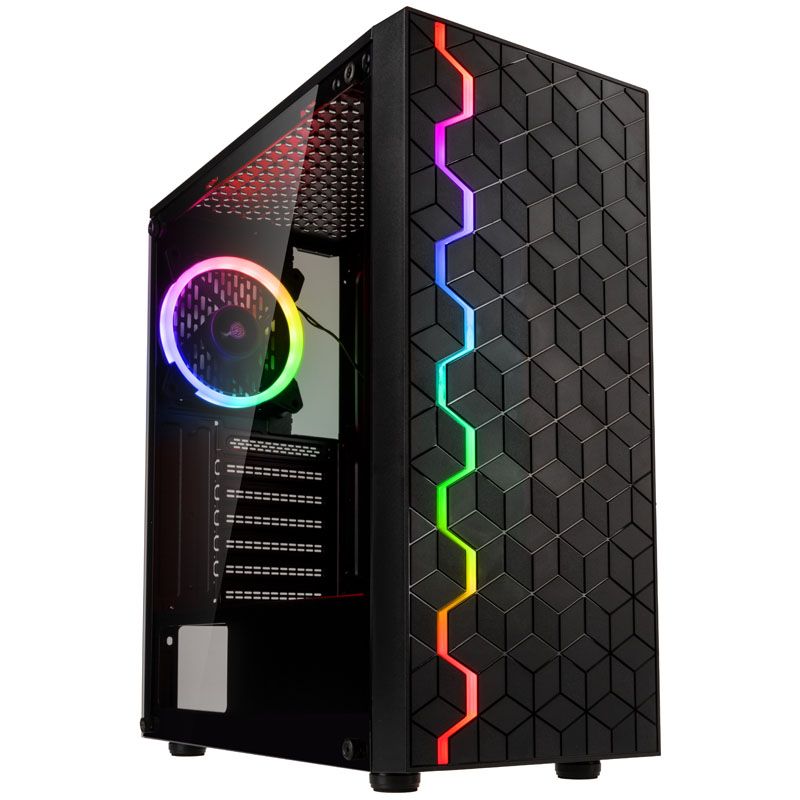 Kolink Inspire K8 Argb Midi-tower - Schwarz