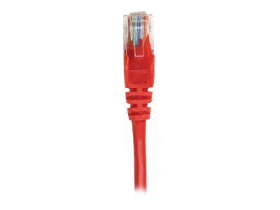 Intellinet Network Patch Cable, Cat5e, 10m, Red, CCA, U/UTP, PVC, RJ45, Gold Plated Contacts, Snagless, Booted, Lifetime Warranty, Polybag - Cordon de raccordement - RJ-45 (M) pour RJ-45 (M) - UTP - CAT 5e - moulé, sans crochet - rouge