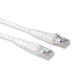 VALUE - Cordon de raccordement - RJ-45 (M) pour RJ-45 (M) - 7 m - UTP - CAT 6 - moulé - blanc