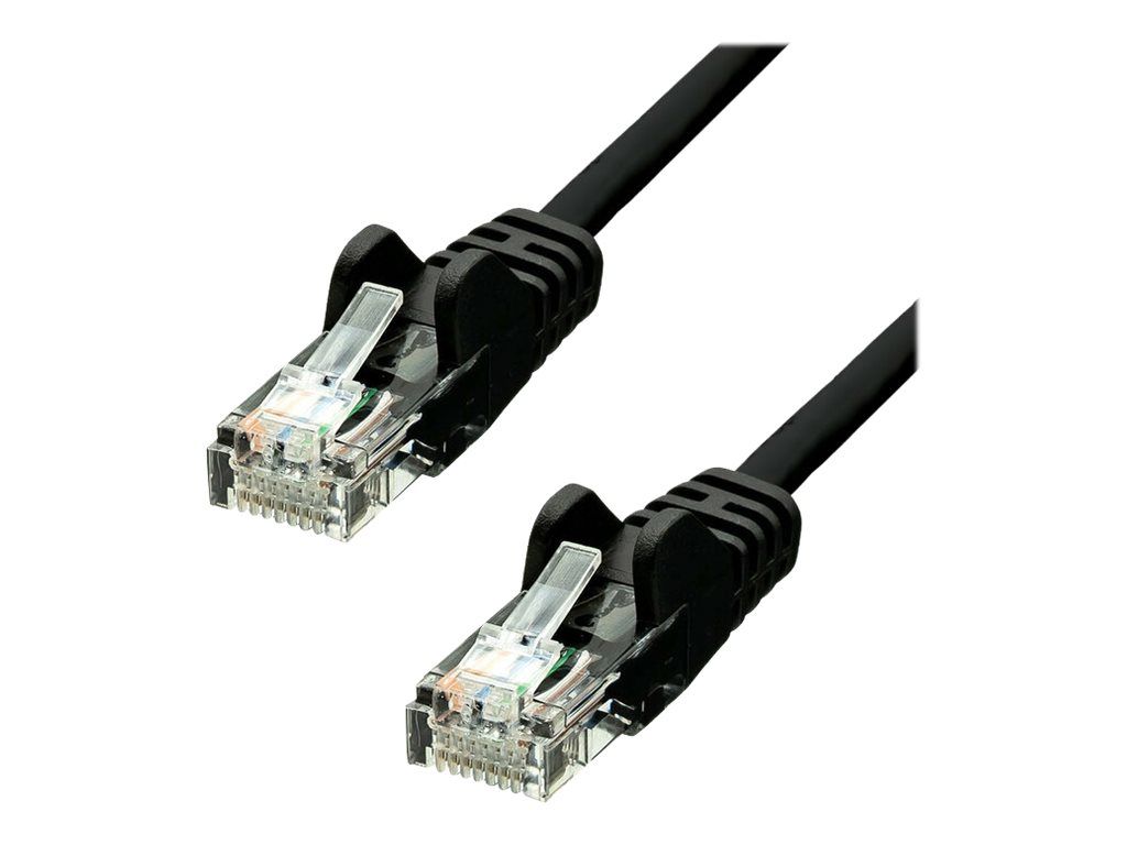 ProXtend - Cordon de raccordement - RJ-45 (M) pour RJ-45 (M) - 20 m - UTP - CAT 5e - moulé, sans crochet - noir