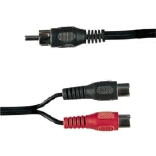 ADNAuto 1 RCA Male to 2x RCA Female Adapter - 20cm