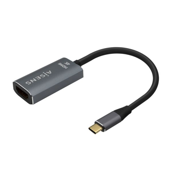 AISENS USB-C to HDMI Adapter, 0.15m, Grey