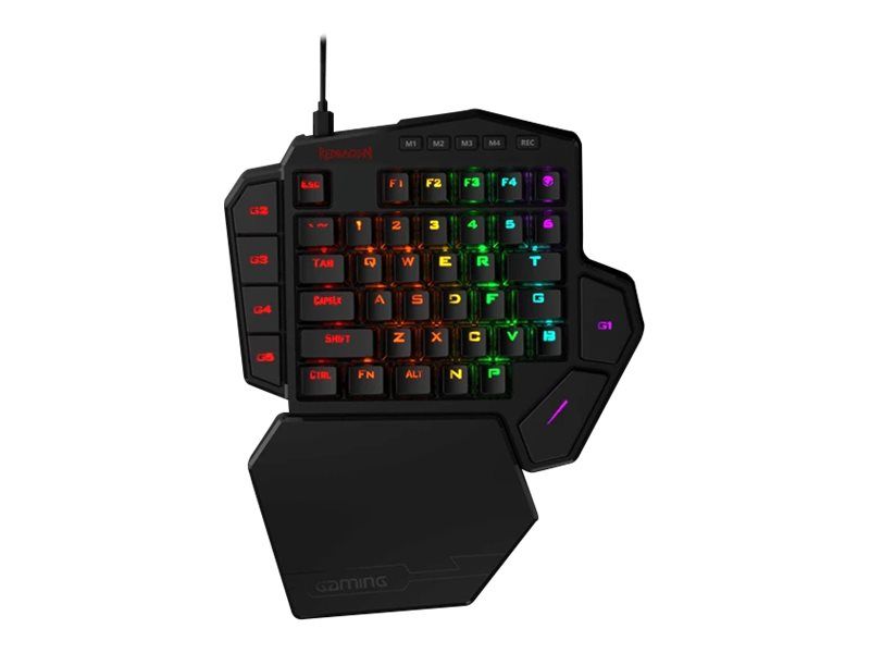 REDRAGON K585 DITI - Clavier - rétroéclairé - USB-C - commutateur : Outemu Blue