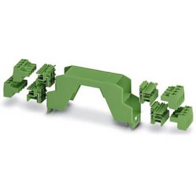 Elément supérieur de boîtier pour rail Phoenix Contact ME 22,5 OT-MSTBO SET 2907444 Polyamide vert 99 x 22.5 1 pc(s)