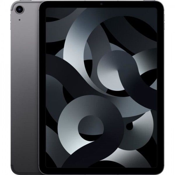 Tablette Apple - iPad Air (2022) - 10,9 - WiFi + Cellulaire - 64 Go - Gris Sidéral