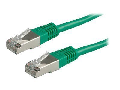 VALUE Cordon Cat.6 S/FTP (PiMF) confectionné vert 1,0m