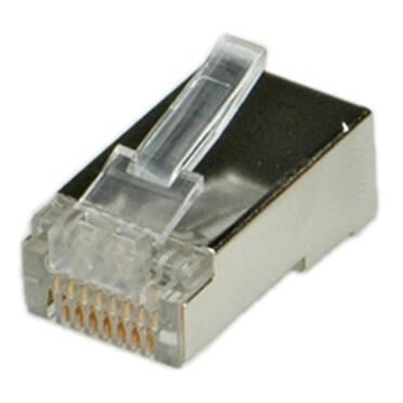 ROLINE Connecteur modulaire blindé, cat. 5e 10 unités