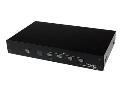 StarTech.com Commutateur audio / video VGA 4 ports avec controle RS232 - Répartiteur vidéo/audio - de bureau - pour P/N: SVA5M3NEUA