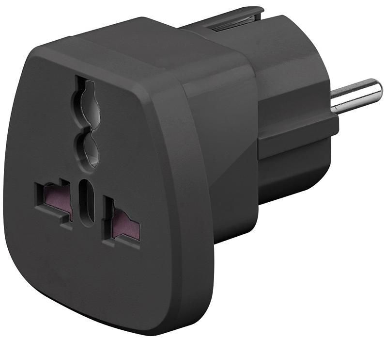 MicroConnect - Universal Travel adapter black - Alimentations / chargeurs