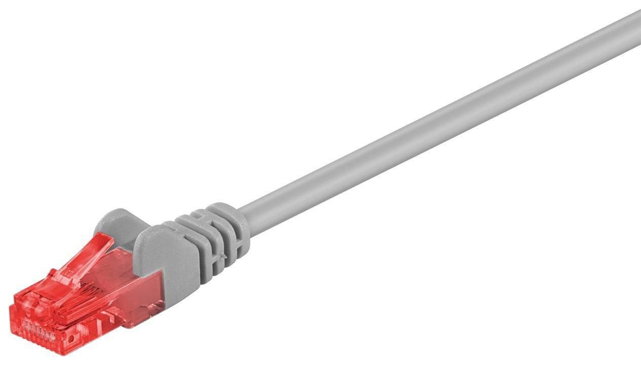 MicroConnect - U/UTP CAT6 30M Grey PVC - Câbles réseau