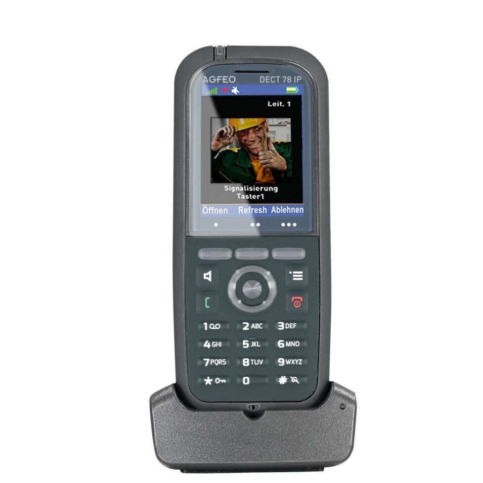 AGFEO DECT 78 IP téléphone fixe Gris TFT