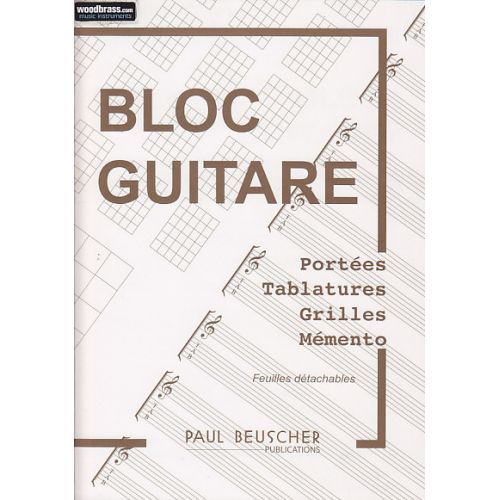 Bloc Guitare  Tablatures Grilles Et Chord Boxes