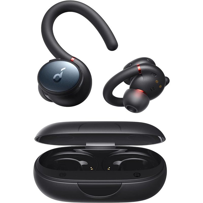 Anker Sport X10 (ANC, 32?h, Sans fil), ?couteurs, Noir