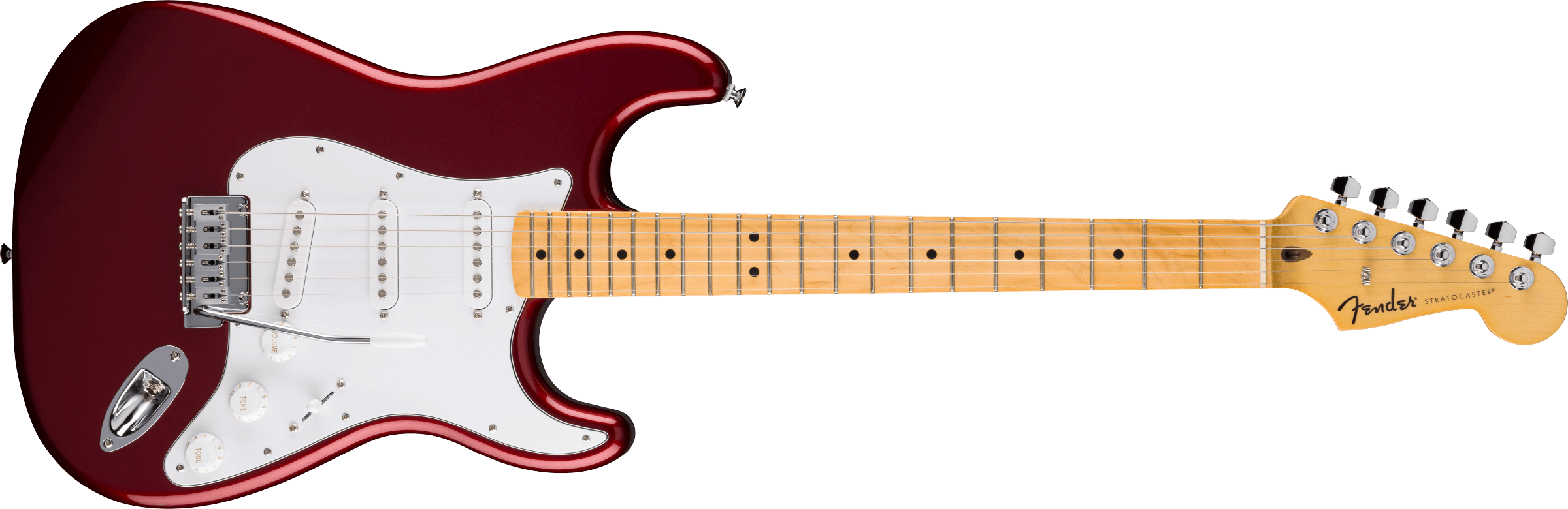 Guitare éléctrique Fender - Standard Stratocaster® - Maple Fingerboard - White Pickguard - Candy Cola