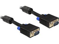 DeLOCK 1m VGA Câble VGA VGA (D-Sub) Noir