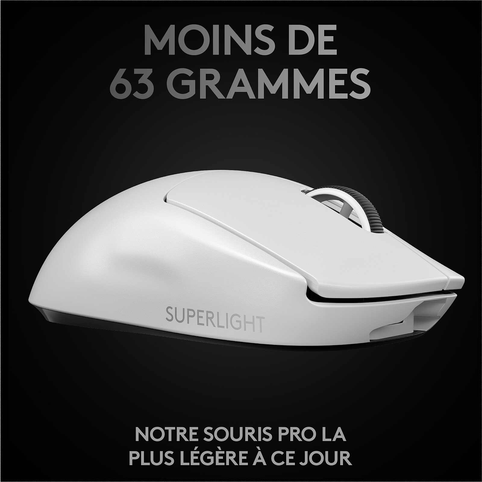 Logitech Wireless Gaming Pro X Superlight (White)