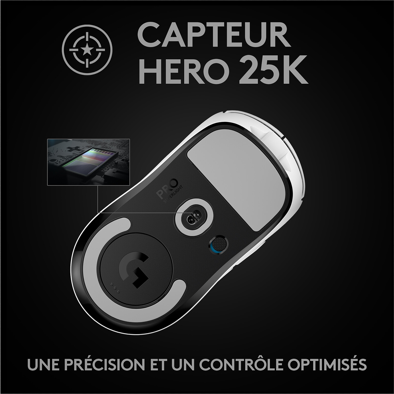 Logitech Wireless Gaming Pro X Superlight (White)