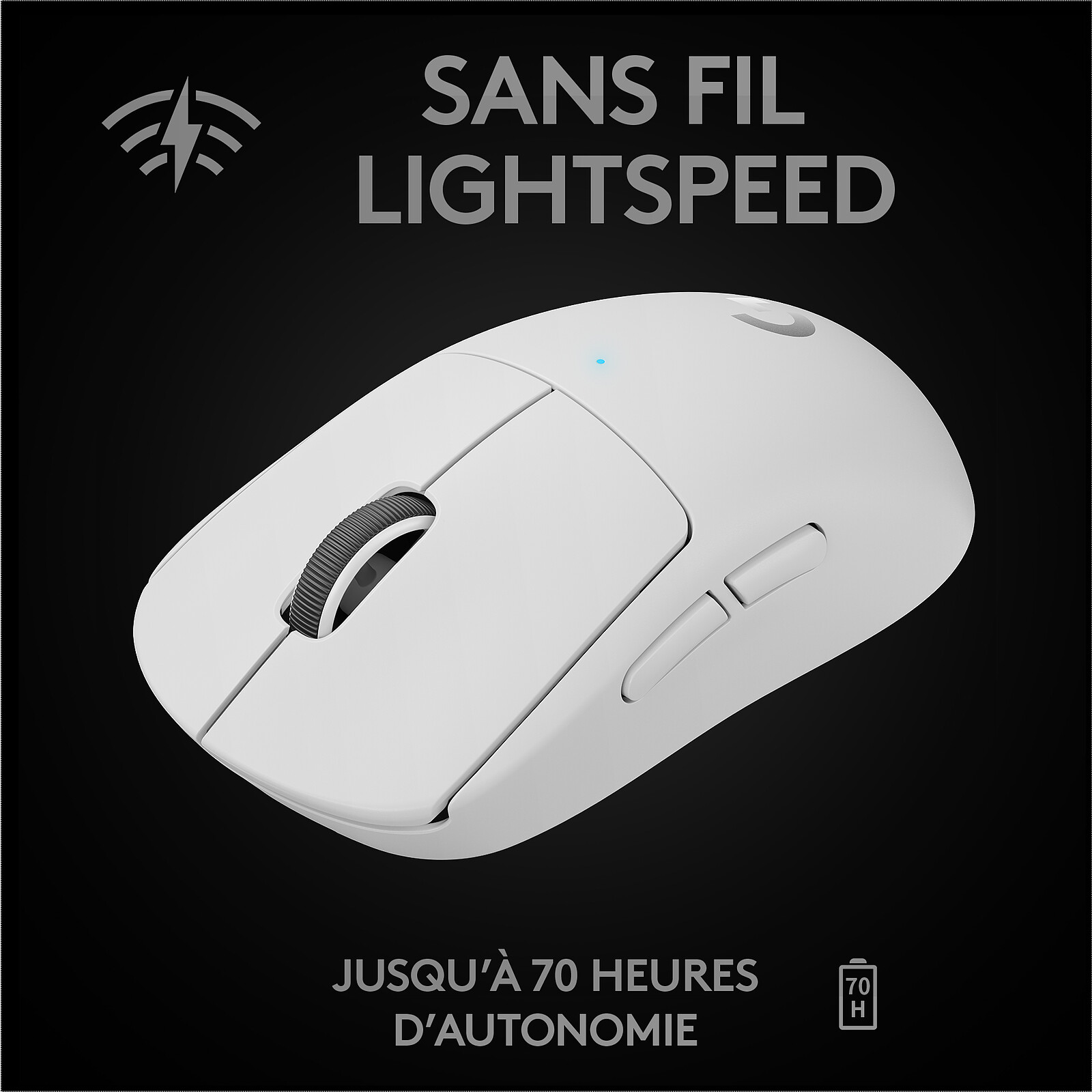 Logitech Wireless Gaming Pro X Superlight (White)