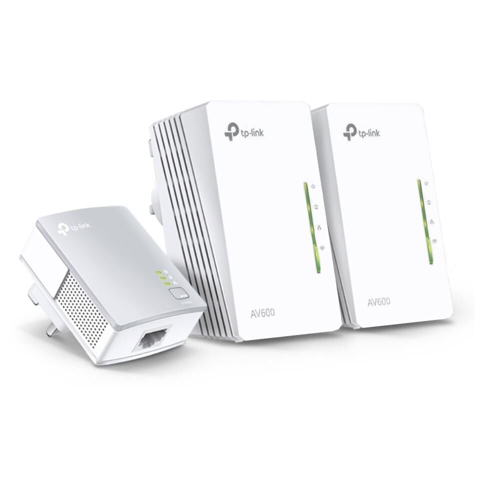 TP-Link TL-WPA4220T KIT Répéteur réseau Blanc 10, 100 Mbit/s