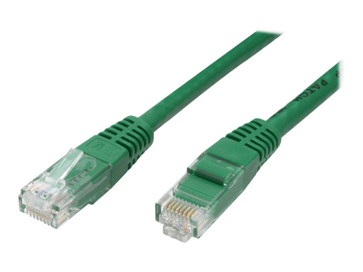 VALUE - Cordon de raccordement - RJ-45 (M) pour RJ-45 (M) - 50 cm - UTP - CAT 6 - moulé, bloqué - vert