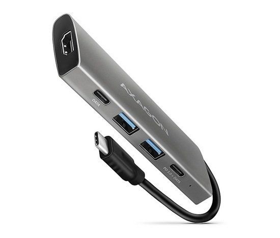 Axagon Compatible Hmc-5g2 Multiport-hub, Usb 3.0, Hdmi, Gbit-lan, 2x