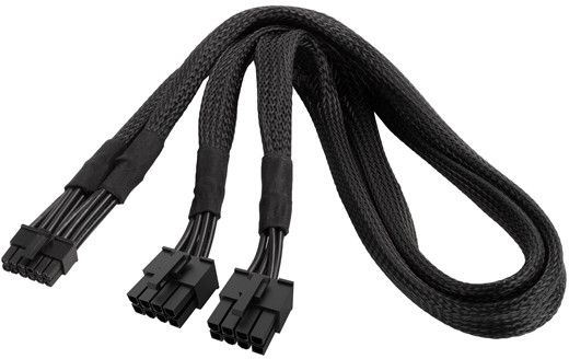 Silverstone 2x 8-pin Eps Zu 12-pin Gpu-kabel Für Modulare Netzteile