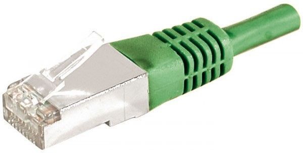Dexlan Cat6a Rj45 Patch Cable F/utp Green - 7,5 M