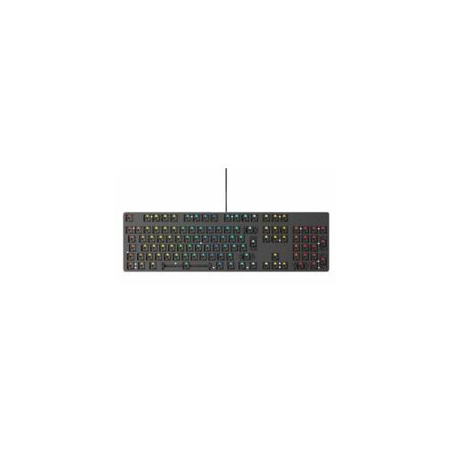 Clavier mécanique Glorious PC Gaming Race GMMK-RGB ISO, Noir
