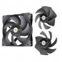 120mm Thermaltake Gt12 Pc Cooling Fan Tt Premium Edition Black - 1 Pa