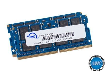 OWC 16.0GB (2x 8GB) 2666MHz DDR4 SO-DIMM PC4-21300 SO-DIMM 260 Pin Kit de mise à niveau de la mémoire (2 x 8GB, 1333 MHz, RAM DDR4, SO-DIMM), Mémoire vive