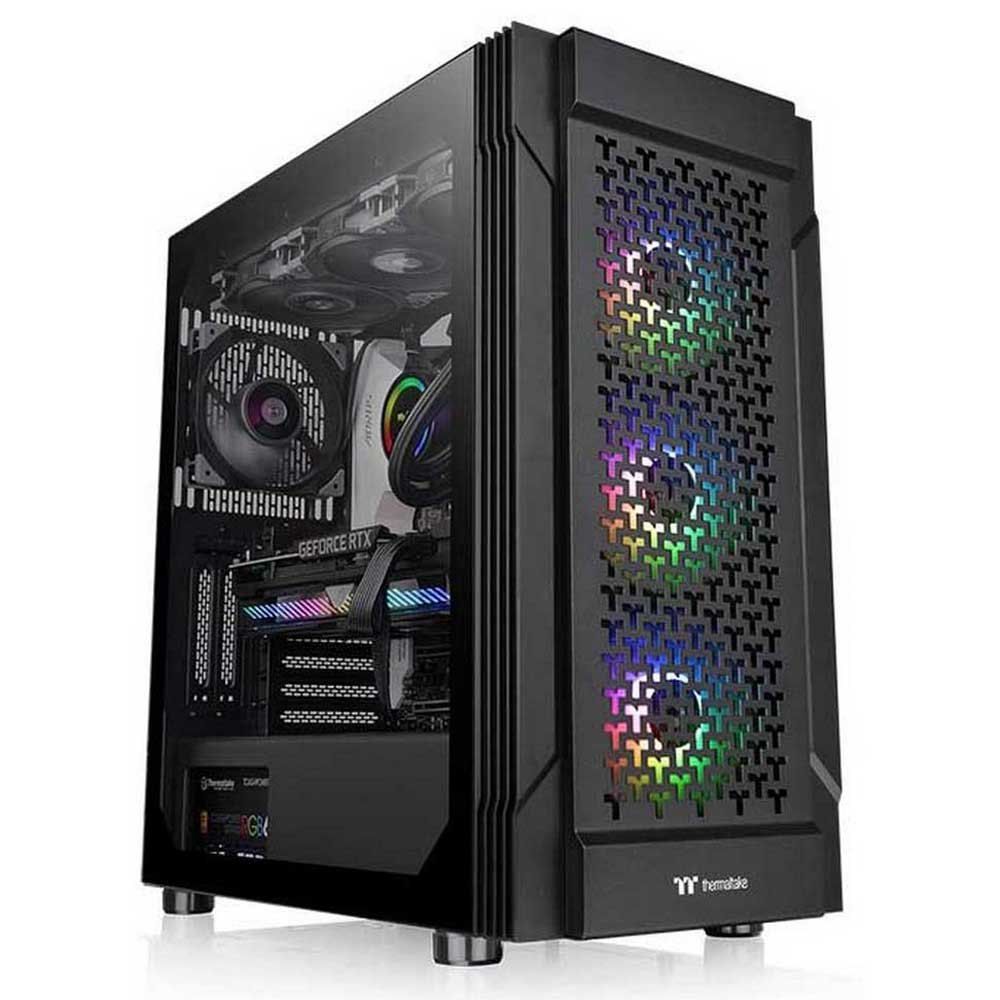 thermaltake boitier tour avec fenetre versa t27 argb