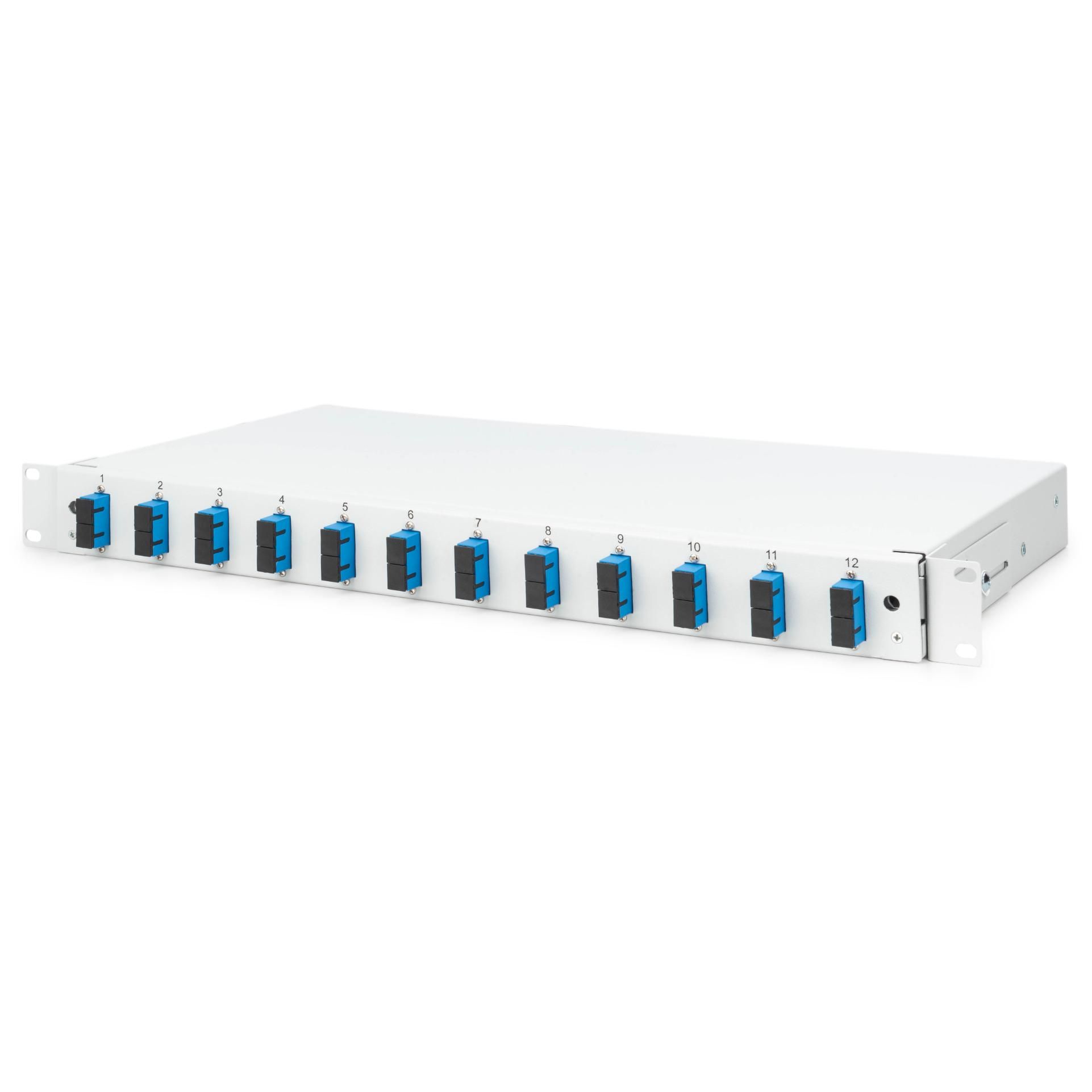 Digitus Boîtier d'épissure à fibre optique, équipé, SC, OS2