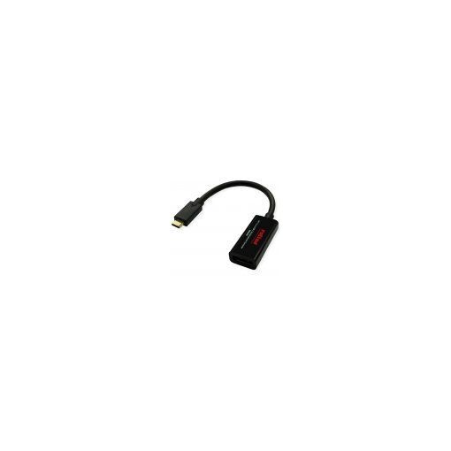 Adaptateur graphique USB Roline 3840 x 2160 pixels Noir
