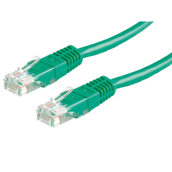 Roline Câble Patch Utp Conf. Cat. 5e, Vert 2,0m