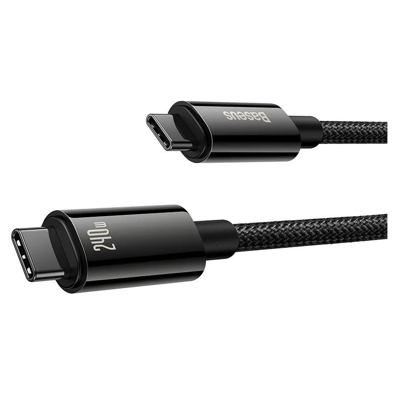 Baseus CAWJ040201 câble USB USB 2.0 3 m USB C Noir