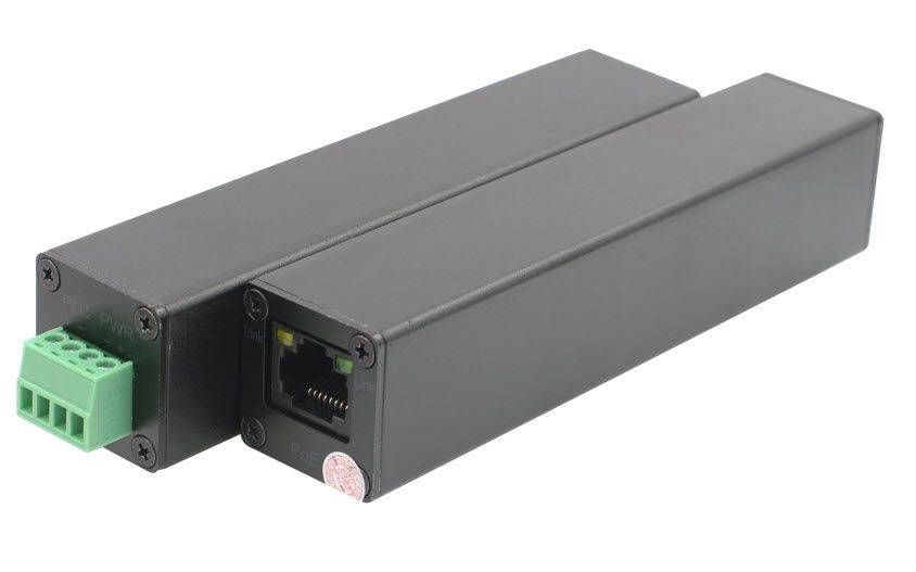 Z Allnet Medien Konverter Netzwerk & Poe Over 2 Wire Set Af All-mc302
