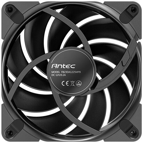 Antec TQ 120_3PK Boitier PC Ventilateur 12 cm Noir 3 pièces
