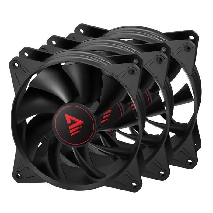 SAVIO Ensemble de ventilateurs BLADE X1 SET 3 x 120mm 4-pin PWM noir