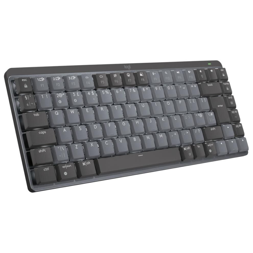 Logitech 920-010779 clavier Bureau RF sans fil + Bluetooth QWERTY Anglais britannique Graphite