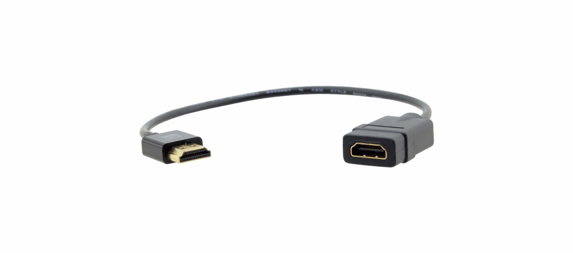 Kramer Electronics ADC-HM/HF/PICO câble HDMI 0,3 m HDMI Type A (Standard) Noir